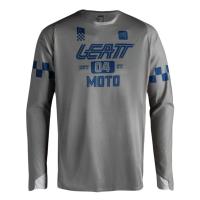 Leatt Джерси Moto 4.5 Enduro X-Flow V27 Speed Steel Grey в Барнауле