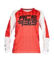 Acerbis Джерси детское MX J-Windy Five Kid Vented Red/White в Барнауле