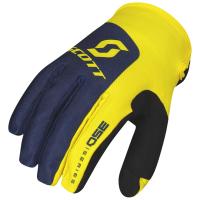 Scott Перчатки 350 Track blue/yellow в Барнауле