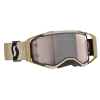 Scott Очки кроссовые Prospect beige/brown/silver chrome works в Барнауле