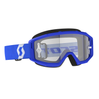 Scott Очки кроссовые Primal clear blue/white clear works в Барнауле