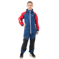 Dragonfly Комплект дождевой (куртка брюки) Active Teenager Blue - Red (мембрана) в Барнауле