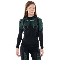 Dragonfly Термофутболка DF 3DThermo Green с длинным рукавом Woman в Барнауле