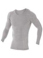 Brubeck Футболка мужская дл.рукав Comfort Wool Серый в Барнауле