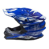 AiM Шлем кроссовый JK803S Blue/White в Барнауле