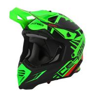 Acerbis Шлем кроссовый X-Track 22-06 Fluo-Green/Black в Барнауле