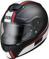 IXS Мотошлем HX 215 2.1 Черно-красно-белый матовый в Барнауле