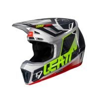 Leatt Шлем кроссовый Helmet Kit Moto 7.5 V25 Steel в Барнауле