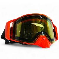 AiM Очки снегоходные с магнитной линзой и подогревом (PRO) 31-103 Accu Heated Orange Glossy в Барнауле