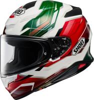 Shoei Шлем NXR 2 Capriccio Зелено-Белый-Красный TC-11 в Барнауле