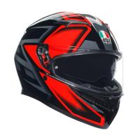 AGV Шлем K3 Compound Black/Red в Барнауле