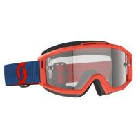 Scott Очки Split OTG dark blue/neon red/clear works в Барнауле