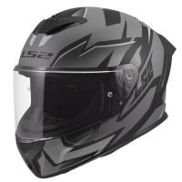 LS2 Мотошлем FF820 Rapid III Xtrem Black Grey в Барнауле