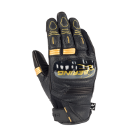 Bering Перчатки женские Lady Axel Black/Gold в Барнауле