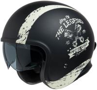 IXS Шлем Jet Helmet iXS 880 2.0 Черно-белый матовый в Барнауле