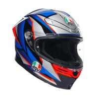 AGV Шлем K6 S 2206 Slashcut Black/Blue/Red в Барнауле