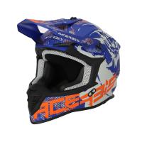 Acerbis Шлем Linear 22-06 Grey/Blue в Барнауле