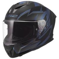 LS2 Мотошлем FF820 Rapid III Xtrem Black Blu Petrol в Барнауле