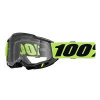 100% Очки подростковые Accuri 2 Neon Yellow / Clear в Барнауле