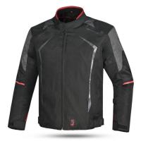 Dimox Мотокуртка текстиль Horizon Mens Black/Red в Барнауле