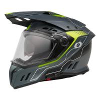 Oneal Шлем кроссовый со стеклом Sierra RS Echo желтый/черный в Барнауле