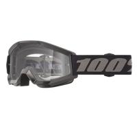 100% Очки детские Strata Mini Goggle Black/Clear Lens 2025 в Барнауле