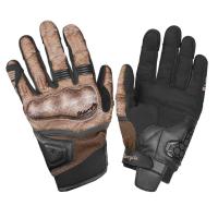 By City Мотоперчатки Tokio Man Black/Brown в Барнауле