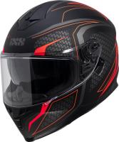IXS Шлем интеграл HX 1100 2.4 Черный/Матовый/Красный в Барнауле
