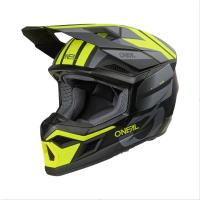 Oneal Кроссовый шлем 3Series Ride V.25 черный/желтый в Барнауле