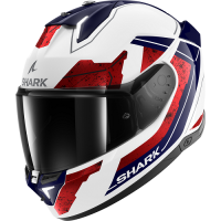 Shark Шлем Skwal i3 Rhad White/Chrome/Red в Барнауле