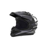 Desment Шлем кроссовый Raptor Black-Grey graphic в Барнауле