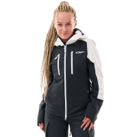 Dragonfly Куртка горнолыжная утепленная Gravity Woman 2025 White Snow-Black в Барнауле