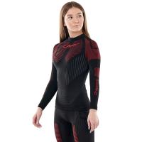Dragonfly Термофутболка DF 3DThermo Red с длинным рукавом Woman в Барнауле