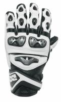 IXS Перчатки RS-400 Kurz Черный/Белый в Барнауле