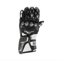 IXS Перчатки Кожаные RS-400 Черный/Белый в Барнауле