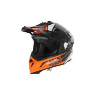 Acerbis Шлем Steel Carbon White/Orange в Барнауле