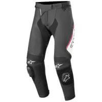 Alpinestars Брюки женские кожаные Stella Missile V2 Leather Pants Черно-Бело-Розовый в #REGION_NAME_DECLINE_PP#