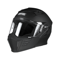 Simpson Шлем модуляр Darksome Matt Black в Барнауле