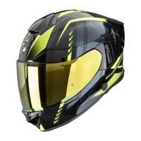 Scorpion Exo Мотошлем Exo-530 Air Theras Черный/Желтый Неон в Барнауле