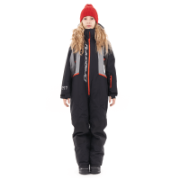 Dragonfly Зимний утепленный комбинезон Gravity for Teen Black - Grey 2024 в Барнауле
