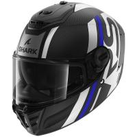 Shark Шлем Spartan RS Carbon Shawn Mat Black/Blue/Silver в Барнауле