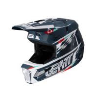 Leatt Шлем кроссовый Helmet Kit Moto 3.5 V25 Blue в Барнауле