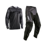 Leatt Детский комплект джерси + штаны Ride Kit 3.5 Jr  V26 Stealth Black-Grey в Барнауле