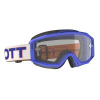 Scott Очки Split OTG white/blue clear works в Барнауле