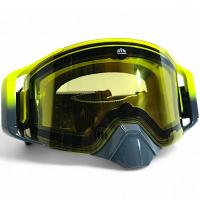 AiM Очки снегоходные с магнитной линзой и подогревом (PRO) 31-108 Accu Heated Yellow-Grey Glossy в Барнауле