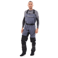 Dragonfly  Вейдерсы мембранные QUAD PRO 2023 Gray - Black  в Барнауле