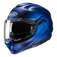 HJC Шлем F100 Semi Flat Metallic Blue в Барнауле