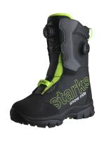 Starks Ботинки снегоходные мужские Aurum Dual Atop Черный/Салатовый в Барнауле