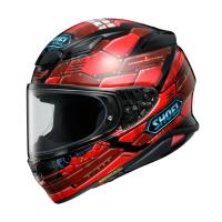 Shoei Мотошлем NXR 2 Fortress красно-черный в Барнауле
