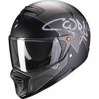 Scorpion Exo Мотошлем HX1 Taktic Матовый Черный/Серый/Белый в Барнауле